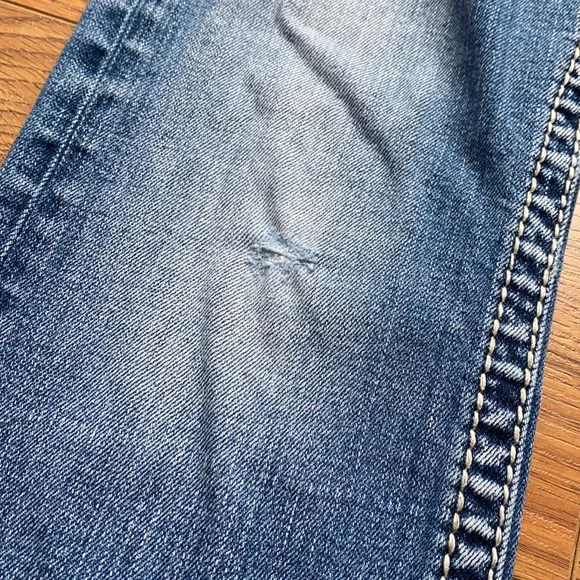 Silver jeans size 29 w 33 length low rise Tuesday baby boot - Picture 5 of 14